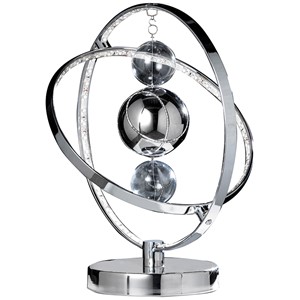 Endon MUNI-TLCH  LED Table Lamp Polished Chrome