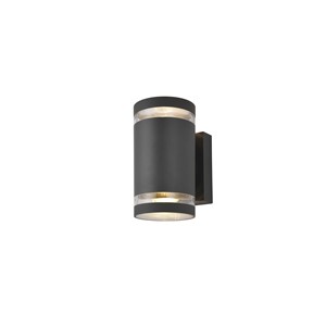 Forum ZN-29189-ATR Lens Up & Down Wall Light Anthracite 