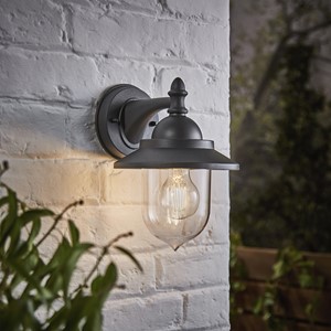 Forum ZN-31757-ANTH Leek Mini Fisherman Wall Lantern Anthracite