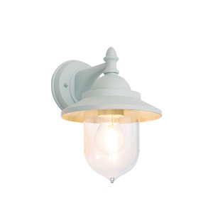 Forum ZN-31757-PBLU Leek Mini Fisherman Wall Lantern Pale Blue